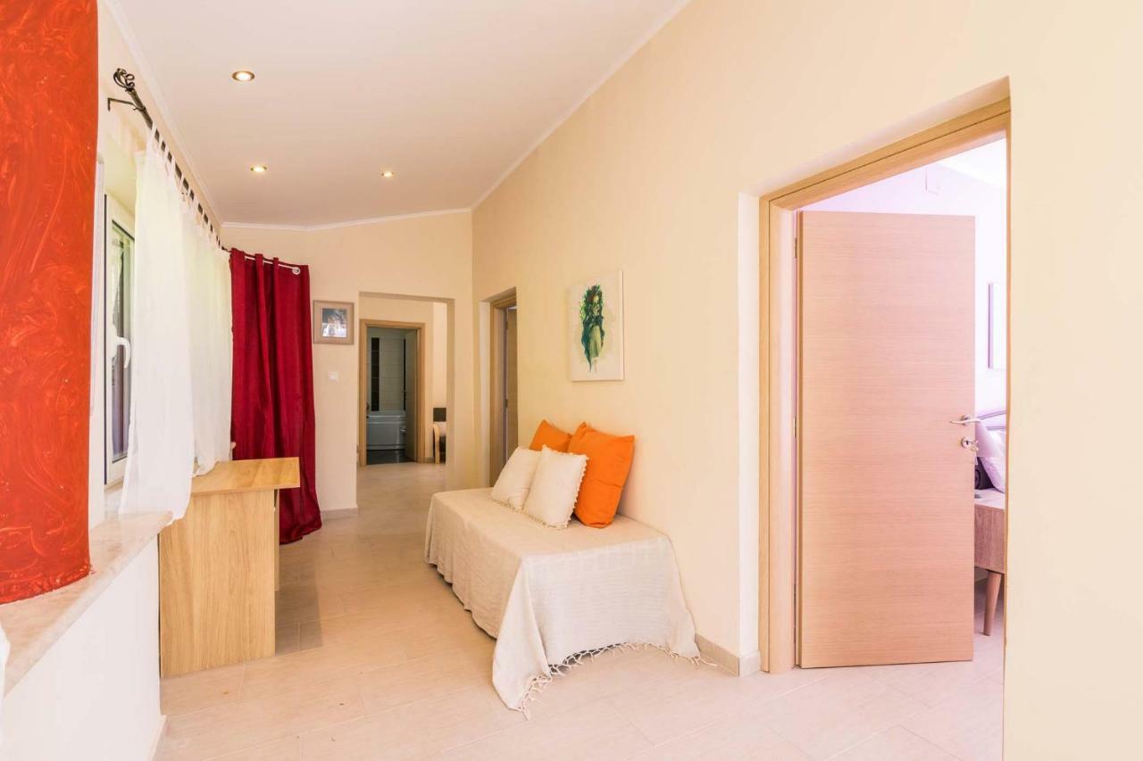 ניסקי Alkinoi Seaview Villa With Private Pool By Konnect, Nisaki מראה חיצוני תמונה